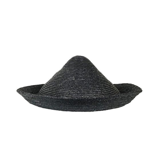 BCBGMaxAzria Accessories - BCBG Black Straw Hat